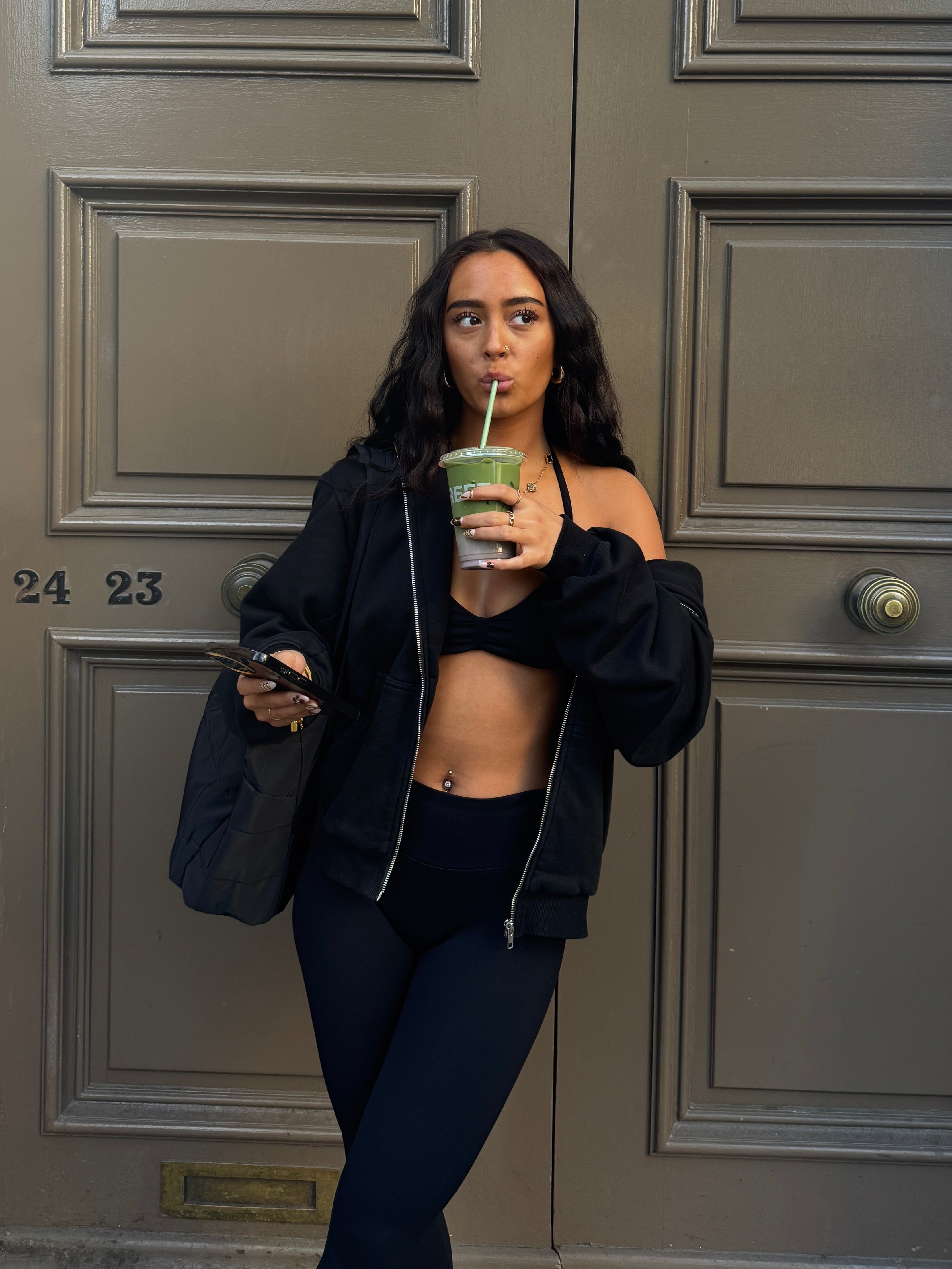 espresso - the contoured legging